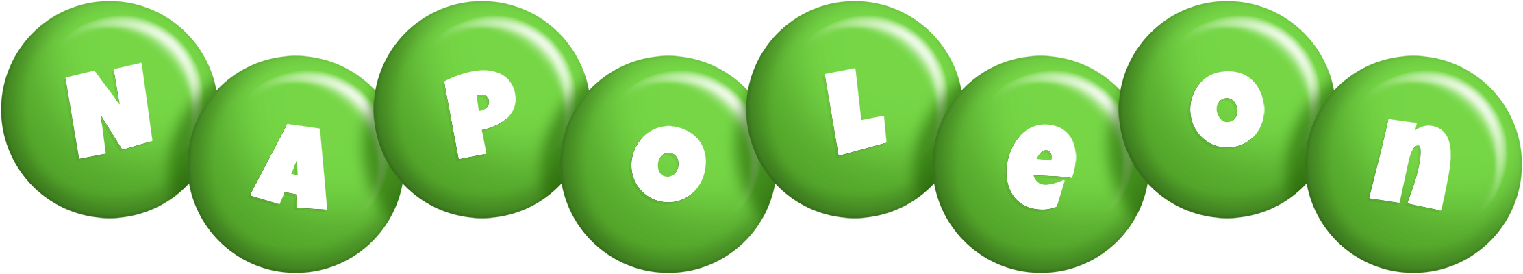 Napoleon candy-green logo