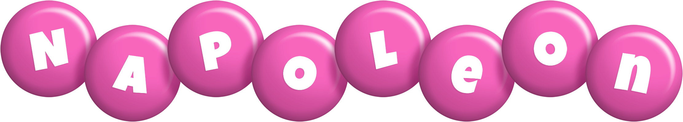 Napoleon candy-pink logo