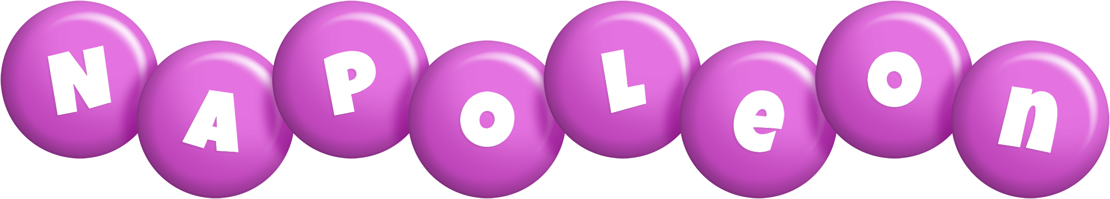 Napoleon candy-purple logo