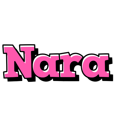 Nara girlish logo