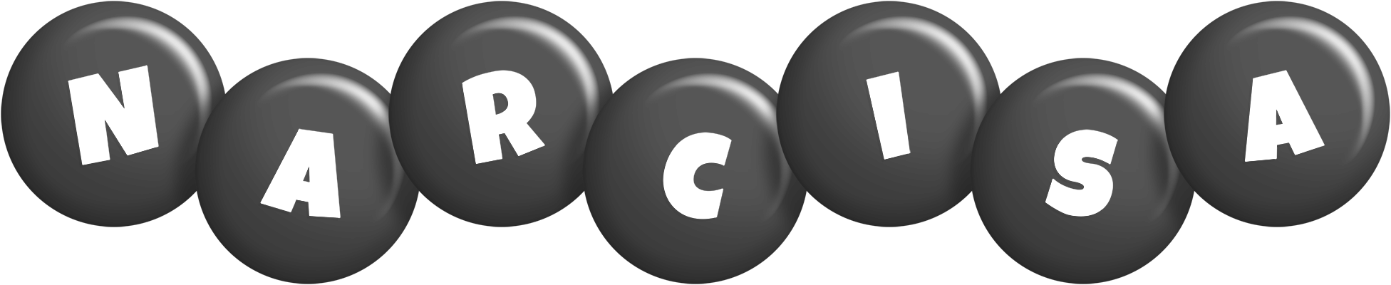 Narcisa candy-black logo
