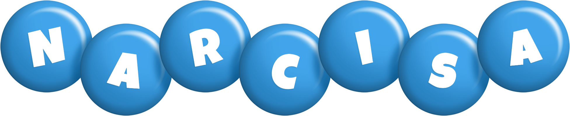 Narcisa candy-blue logo