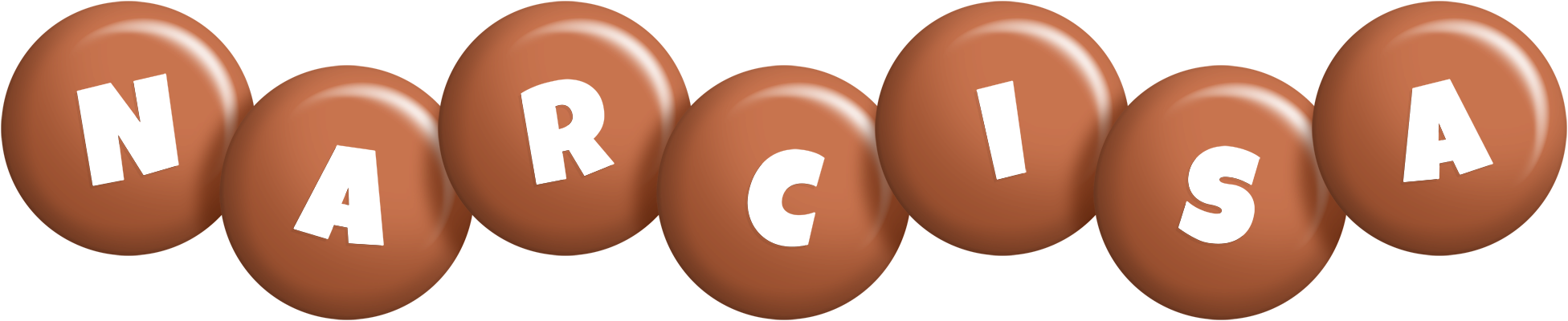 Narcisa candy-brown logo