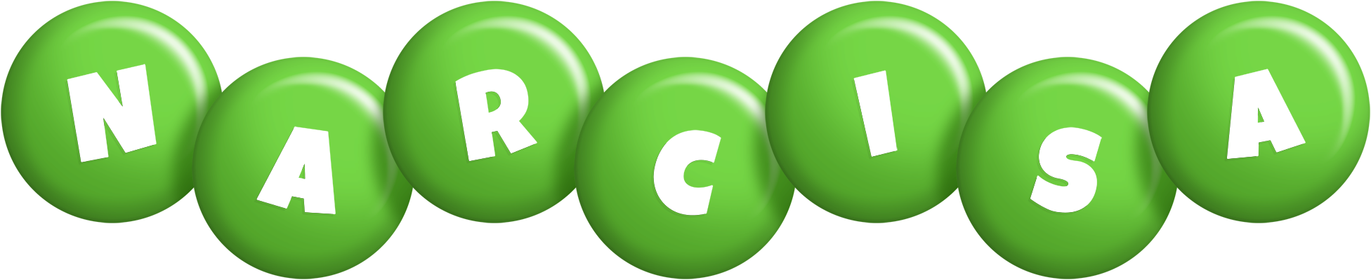 Narcisa candy-green logo