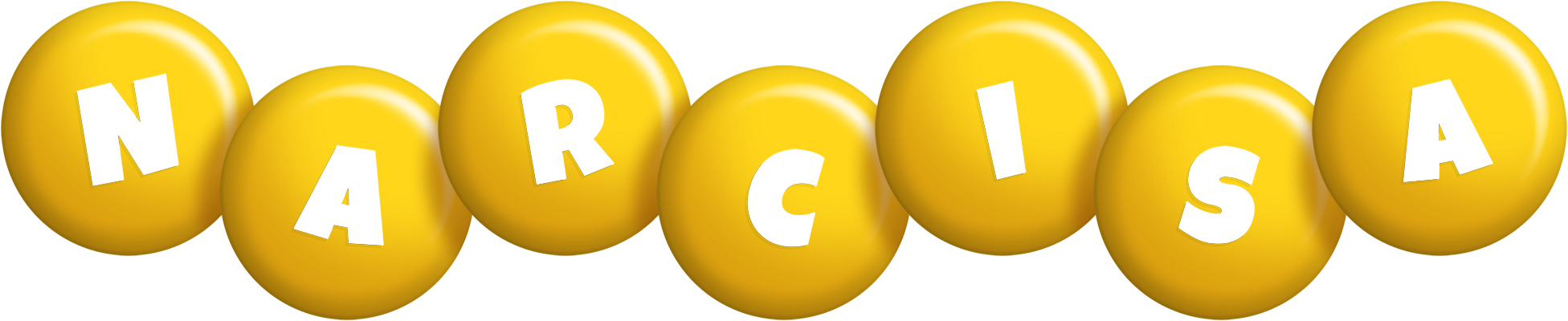 Narcisa candy-yellow logo