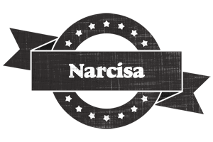 Narcisa grunge logo