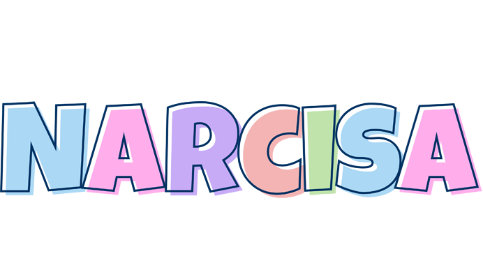 Narcisa pastel logo