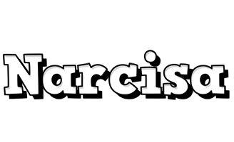 Narcisa snowing logo