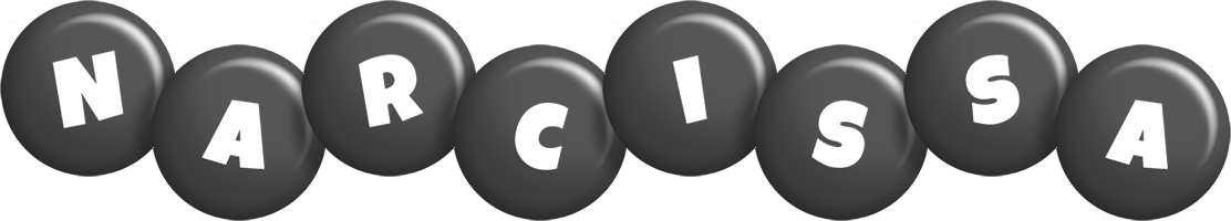 Narcissa candy-black logo