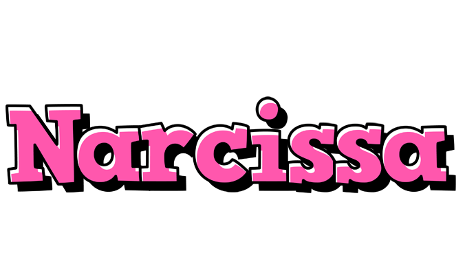 Narcissa girlish logo