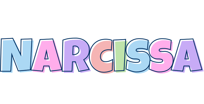 Narcissa pastel logo