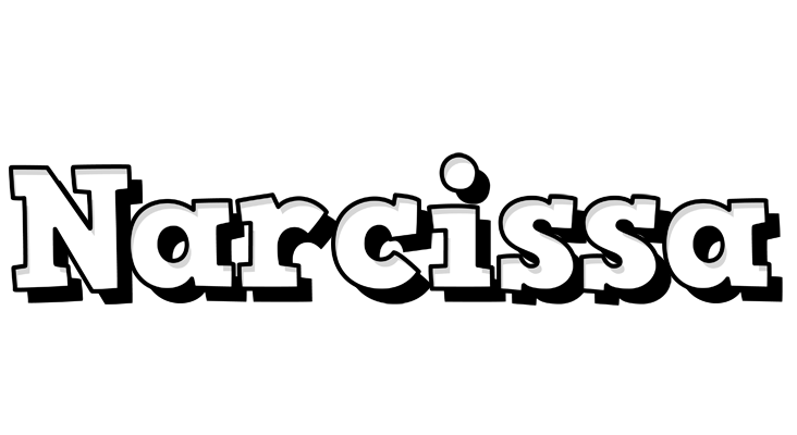 Narcissa snowing logo