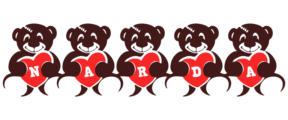 Narda bear logo
