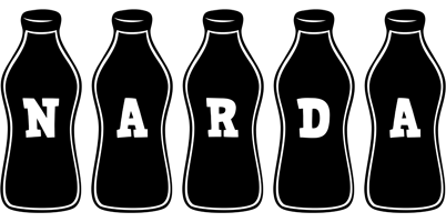 Narda bottle logo