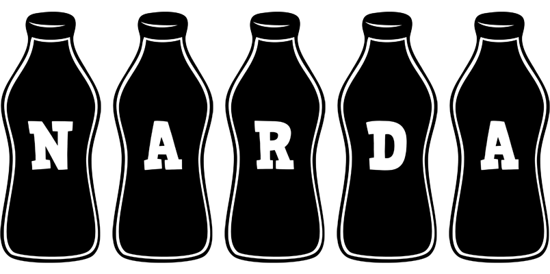 Narda bottle logo