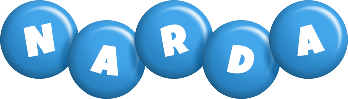 Narda candy-blue logo