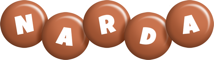 Narda candy-brown logo