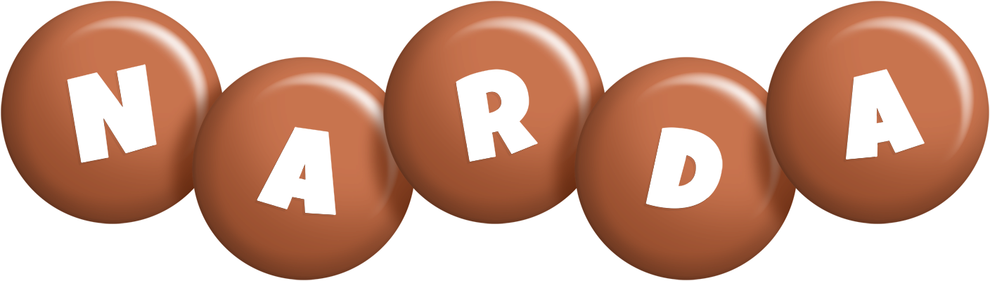 Narda candy-brown logo