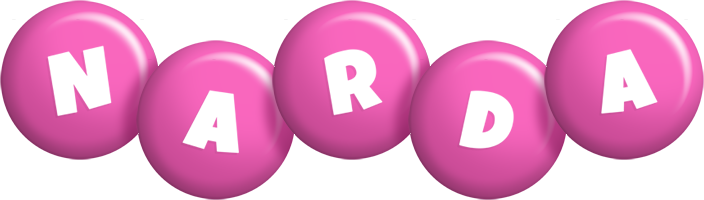 Narda candy-pink logo
