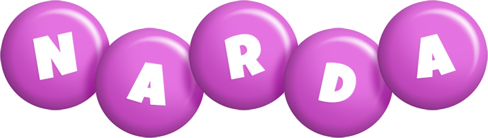 Narda candy-purple logo