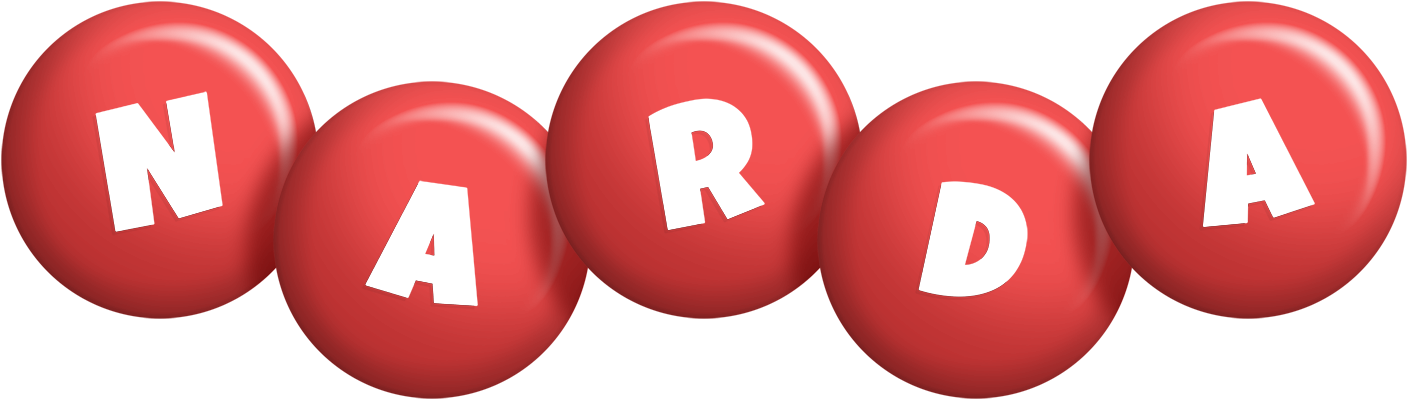 Narda candy-red logo