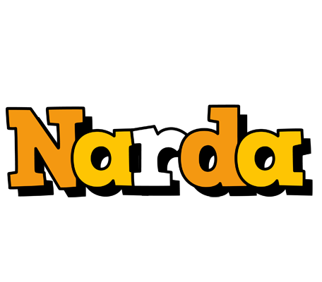 Narda cartoon logo