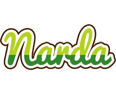 Narda golfing logo