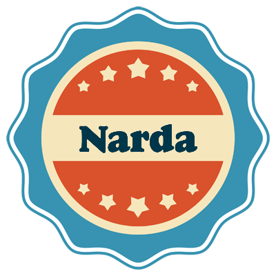 Narda labels logo