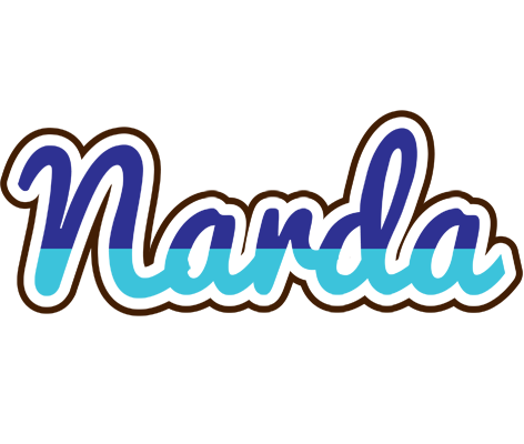 Narda raining logo