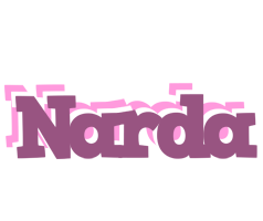 Narda relaxing logo