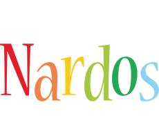 Nardos birthday logo