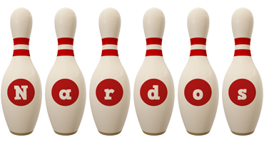 Nardos bowling-pin logo