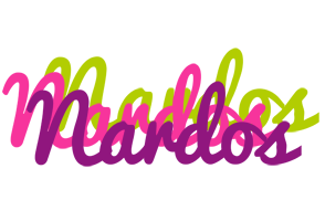 Nardos flowers logo