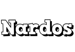 Nardos snowing logo