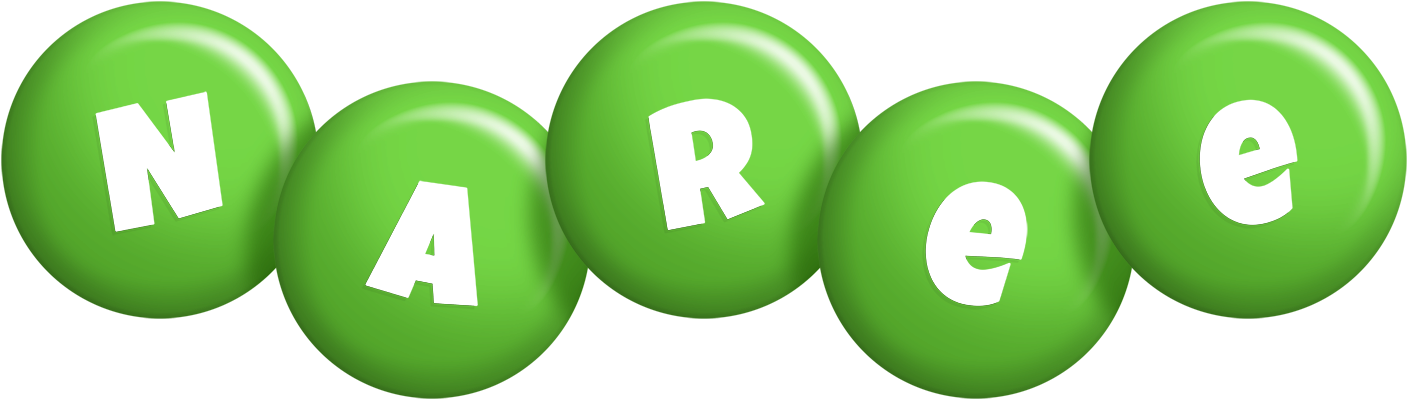 Naree candy-green logo