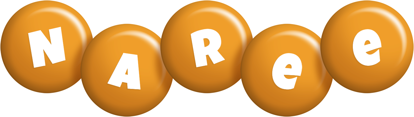 Naree candy-orange logo