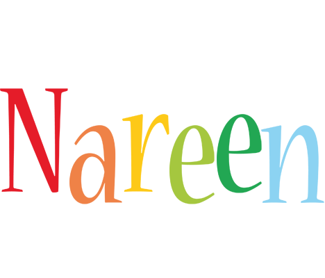 Nareen birthday logo
