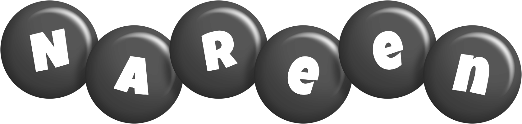 Nareen candy-black logo