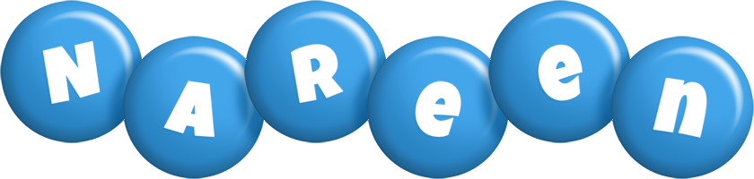 Nareen candy-blue logo