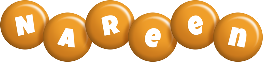 Nareen candy-orange logo