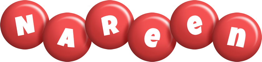 Nareen candy-red logo