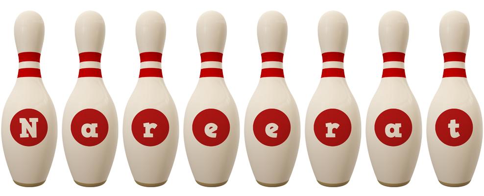 Nareerat bowling-pin logo