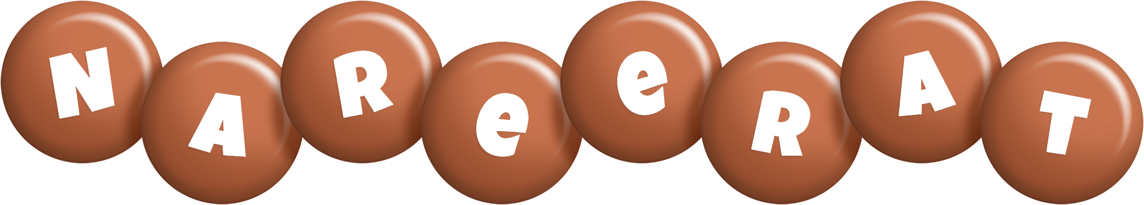 Nareerat candy-brown logo