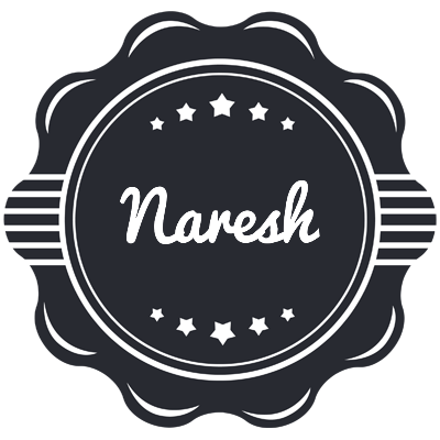 Naresh badge logo