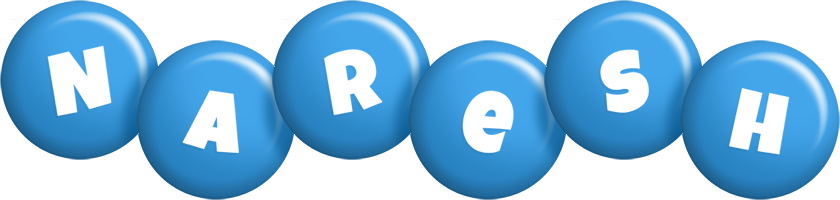 Naresh candy-blue logo