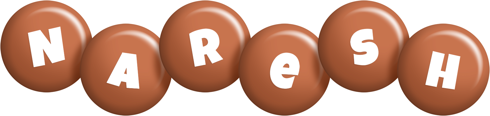 Naresh candy-brown logo