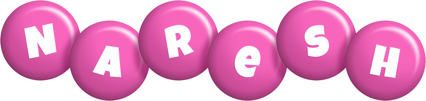 Naresh candy-pink logo