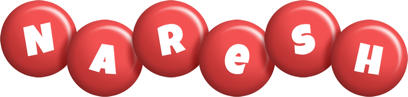 Naresh candy-red logo