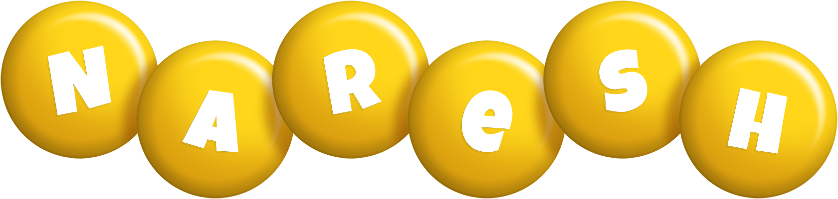 Naresh candy-yellow logo