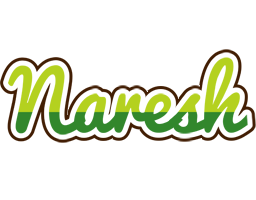 Naresh golfing logo